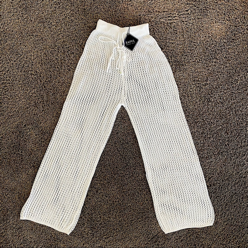 ZAFUL - Beach Swimsuit Coverup / Boho Crochet Pants
